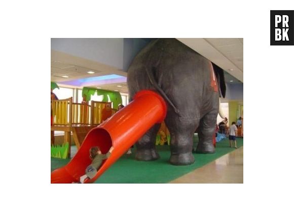 Teria coragem de deixar os equenos brincarem nisso?