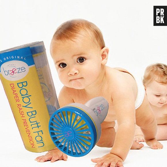 Esse ventilador que previne assaduras é uma invenção que não poderia dar certo, já que bebês não param quietos