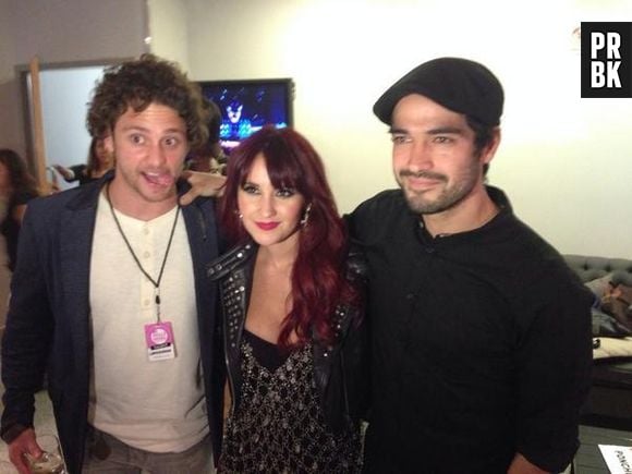 Dulce Maria recentemente se encontrou com Alfonso Herrera e Christopher Uckermann