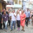 Luciano Huck e Chelsea Clinton inauguraram a Mini Creche Santo Amoro no Morro do Vidigal, Zona Sul do Rio