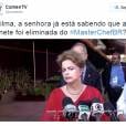  At&eacute; a presidente Dilma entrou na zoeira quando Iranete foi eliminada do "MasterChef Brasil" 
