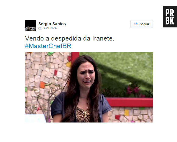 Tatá Werneck também deu as caras nos memes da Iranete e sua eliminação do "MasterChef Brasil"