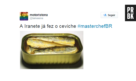 No "MasterChef Brasil", Iranete precisou cozinhar um ceviche e a internet não perdoou!