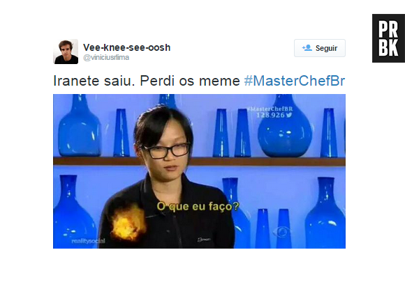 Perdeu os memes da saída de Iranete do "MasterChef Brasil"? O Purebreak mostra tudo!
