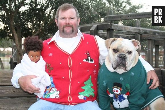 Já imaginou receber um cartão de natal de uma família dessas?