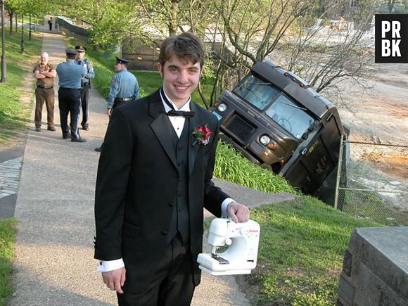 Nada faz sentido nessa foto!