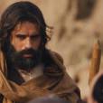 Moisés (Guilherme Winter) tenta convencer Ramsés (Sérgio Marone) dos feitos de Deus em "Os Dez Mandamentos" 