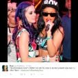 Sobrou até para Rihanna nessa! Bem que ela e Katy Perry podiam cantar juntas, né?
