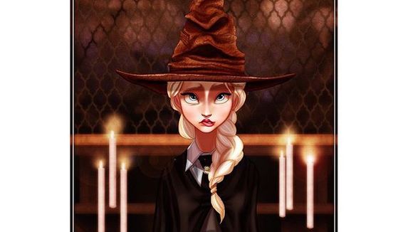 Elsa, Branca de Neve, Aladdin e outros personagens da Disney que foram parar em Hogwarts!