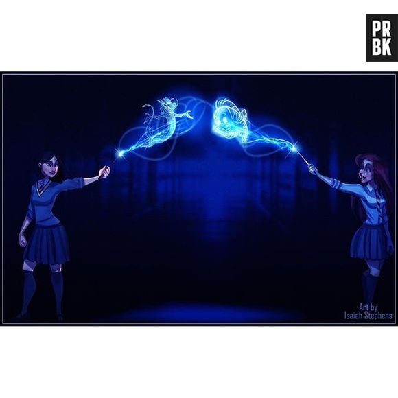 Mulan e Ariel têm os melhores patronos de Hogwarts!