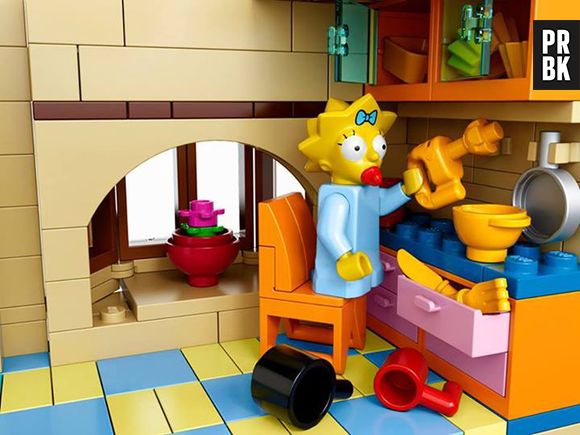 A pequena Maggie é ainda mais fofa no Lego de "Os Simpsons"