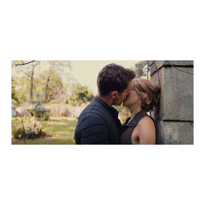 Theo James e Shailene Woodley protagonizam cenas românticas no teaser trailer de &quot;A Série Divergente: Convergente&quot;