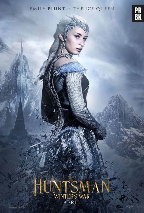 "O Caçador e a Rainha do Gelo", sequência de "Branca de Neve e O Caçador", estrela Emily Blunt