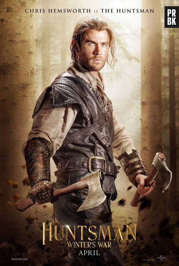 Em "O Caçador e a Rainha do Gelo", sequência de "Branca de Neve e O Caçador", Chris Hemsworth é o protagonista