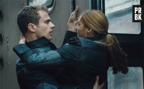 Shailene Woodley e Theo James vivem Tris e Quatro em "Divergente"