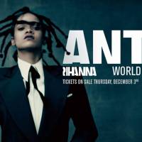 Rihanna anuncia turnê mundial do álbum "ANTI" com The Weeknd, Big Sean e Travis Scott
