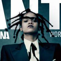 Rihanna de visual novo para "ANTI"? Cantora é vista com cabelo azul e expectativa dos fãs aumenta!