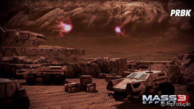 Comandante Sheppard também explorou Marte em "Mass Effect 3"