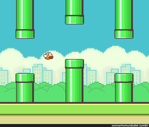 Jogos viciantes e idiotas: "Flappy Bird"