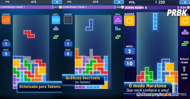 Jogos viciantes e idiotas: "Tetris"