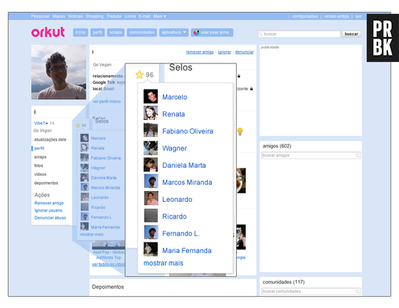 Coisas que tinham no Orkut e deveriam ter no Facebook