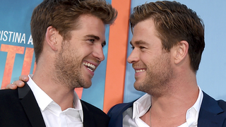 Chris e Liam Hemsworth brincam um com o outro no Instagram e arrancam risadas de seguidores