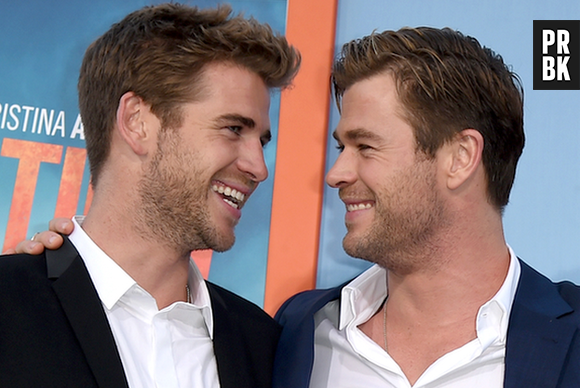 Os irmãos Chris e Liam Hemsworth arrancam risadas após se zoarem no Instagram