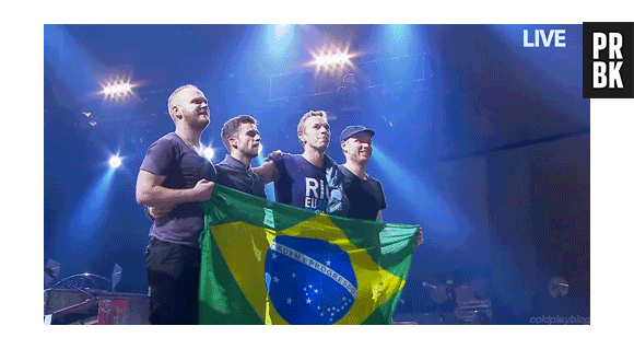 O Coldplay invade o Brasil em abirl de 2016