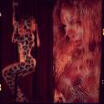 Encarnada em leoparda, Beyoncé faz carão em foto postada no Instagram