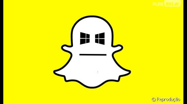 A relação entre o Snapchat e a Microsoft já anda tensa faz tempo...