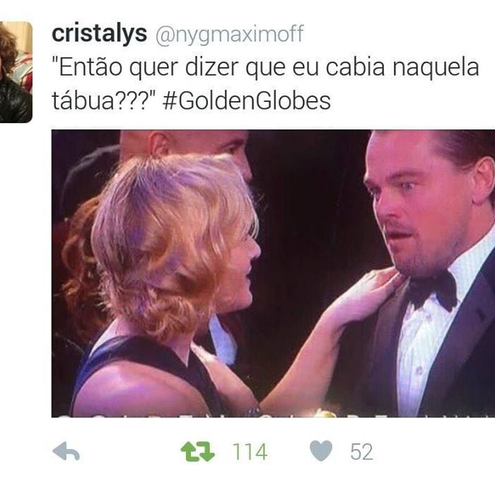 Claro, memes de Leonardo DiCaprio e Kate Winslet no Globo de Ouro 2016 também tomaram a internet