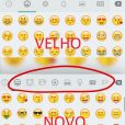 Whatsapp mudou as abas do mensageiro pra organizar melhor os emojis