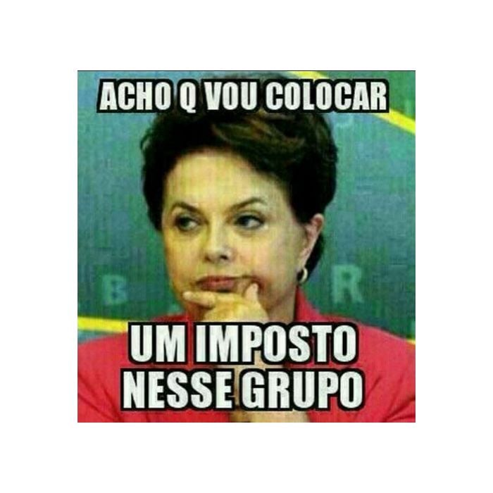 Memes no Whatsapp: nem a presidente Dilma escapou da zoeira