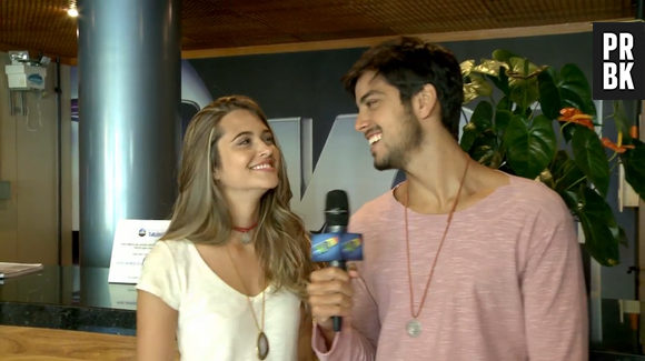 Rodrigo Simas e Juliana Paiva estão juntos no programa "Domingão do Faustão", neste domingo, 2 de fevereiro de 2014