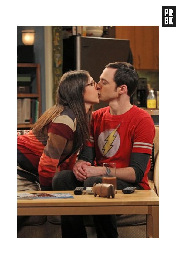 Em "The Big Bang Theory", Sheldon (Jim Parson) já tinha beijado Amy (Mayim Bialik) em um sonho!