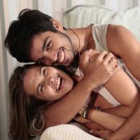 Rodrigo Simas e Juliana Paiva, de "Além do Horizonte", se elogiam nos bastidores