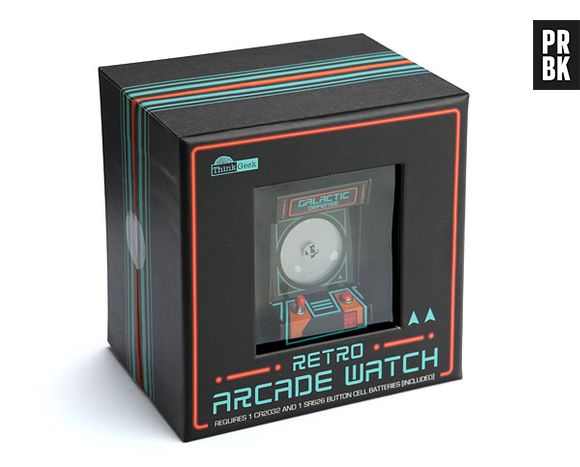 "Classic Arcade Wristwatch" sai por US$59.99