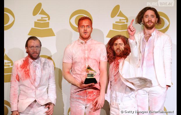 Imagine Dragons e o prêmio de "Melhor apresentação de Rock" no Grammy 2014