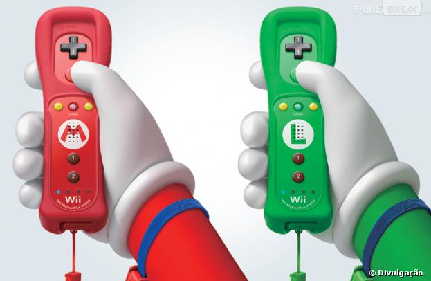Remotes personalizados de Mario e Luigi
