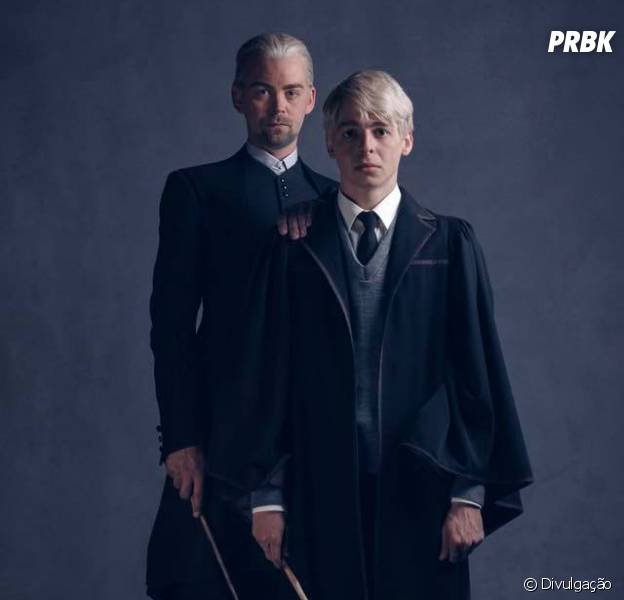 Alex Price e Anthony Boyle aparecem caracterizados como Draco e Escórpio Malfoy nas novas imagens da peça de "Harry Potter"