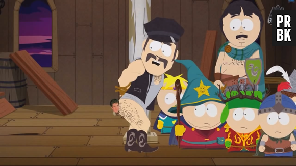 Para completar uma das missões de "South Park: The Stick of Truth" é preciso entrar dentro da bunda do Sr. Escravo