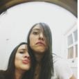 Maju Trindade posa ao lado de amiga na primeira publicação no Instagram