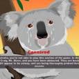 Os jogadores australianos de "South Park: The Stick of Truth" verão um coala em todas as cenas proibidas