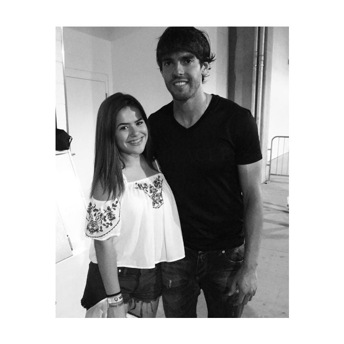 Maisa Silva no Instagram: o jogador Kaká é outro que a fofa já tietou