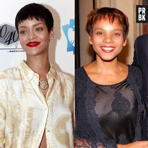 Aparecida Petrowki também é sempre lembrada por sua semelhança com Rihanna