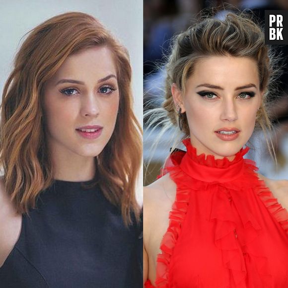 O que dizer sobre Sophia Abrahão e Amber Heard? Tá na cara!