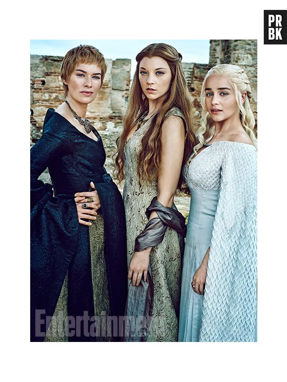 Final "Game of Thrones": na 6ª temporada, Cersei (Lena Headey), Margaery (Natalie Dormer) e Daenerys (Emilia Clarke) foram destaques no último episódio da série em 2016