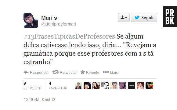 #13FrasesTipicasDeProfesores: Tá faltando na aí, não?...