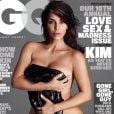 Kim Kardashian novamente causou com suas lindas curvas na capa da GQ
