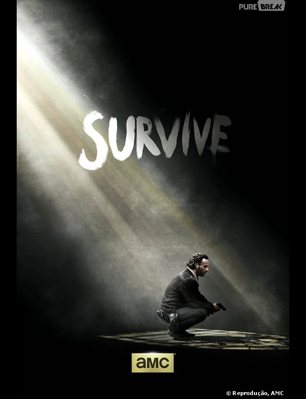 Novo pôste de "The Walking Dead", na quinta temporada, Rick (Andrew Linconl) será um dos sobreviventes!